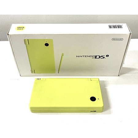 Nintendo DSi XL (LL), Lime Green, Na Caixa Seriado, Original Nintendo (Usado)
