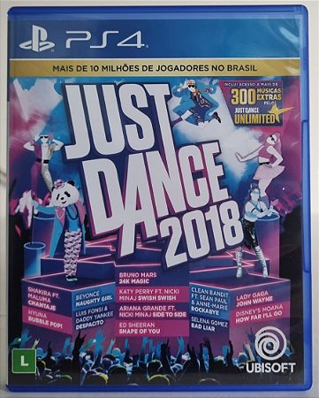 Just Dance 2018 - PS4 (Mídia Física) - USADO