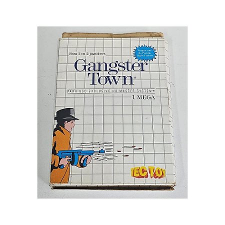 Gangster Town -  Master System Nacional- Original (Mídia Física) - Usado
