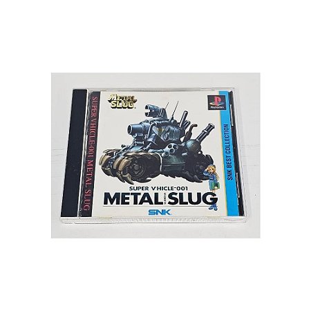 Metal slug, Original PS1 Americano (Usado)