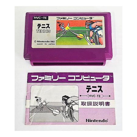 Tennis, Famicom Nintendinho Nes Japonês  Original (Usado)