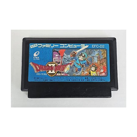 Doragon Quest Ⅱ  -   Famicom Nintendinho Nes Japonês  Original (Usado)