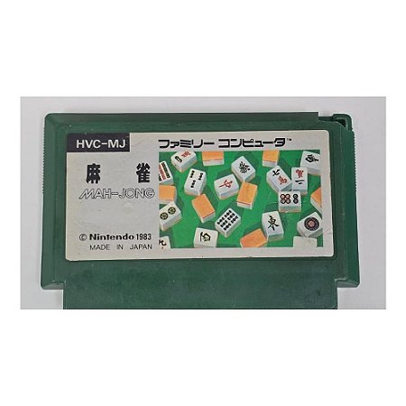Mah-Jong  -   Famicom Nintendinho Nes Japonês  Original (Usado)