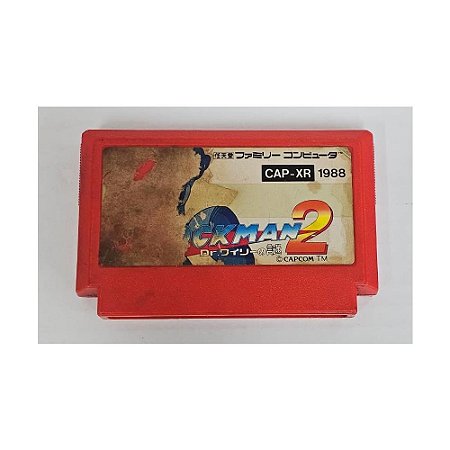 Rockman 2 -   Famicom Nintendinho Nes Japonês  Original (Usado)
