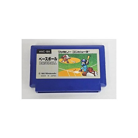 Baseball -   Famicom Nintendinho Nes Japonês  Original (Usado)