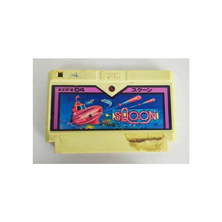 Sqoon -   Famicom Nintendinho Nes Japonês  Original (Usado)