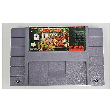 Donkey Kong Country , Super Nintendo, Cartucho Original (Usado)
