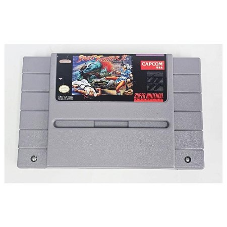Street Fighter II: The World Warrior , Super Nintendo, Cartucho Original (Usado)