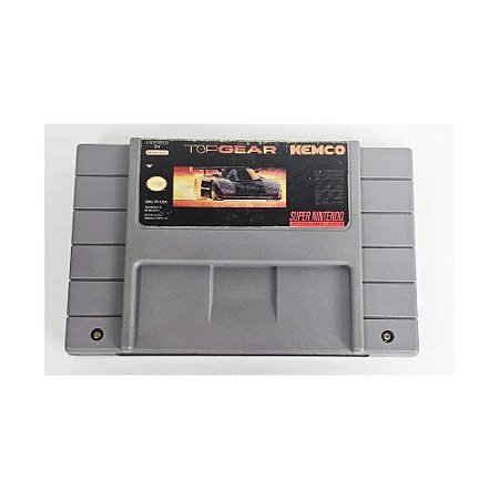 Top Gear , Super Nintendo, Cartucho Original (Usado)