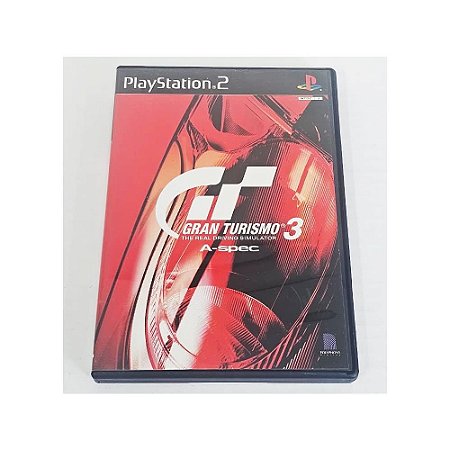 Gran Turismo 3 A-spec , PS2 Japonês Original (Mídia Física) - Usado