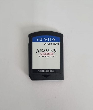 Assassin's Creed 3 Liberation (SOMENTE O CARTUCHO) - PS Vita (Mídia Física) - USADO
