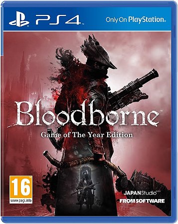 Bloodborne Game Of The Year - PS4 (Mídia Física) - Novo, Lacrado