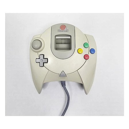 Controle Sega Dreamcast , Branco -  Original, (Usado)