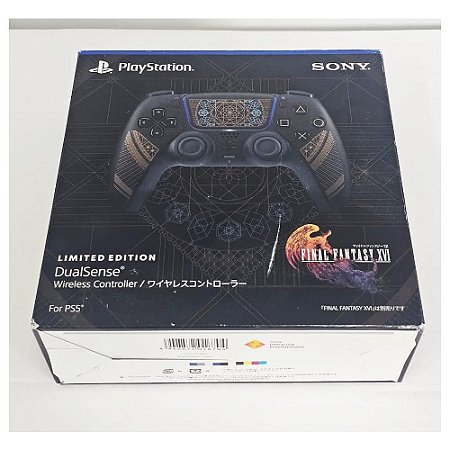 Controle DualSense Final Fantasy XVI Limited Edition - Japonês ( Seminovo )