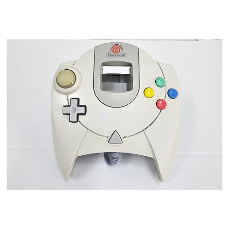 Controle Sega Dreamcast , Branco - Original, (Usado)