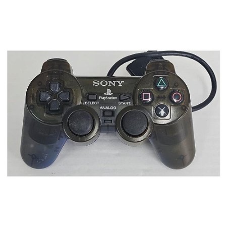 Controle Playstation 2 Ocean Blue, Original Sony (Usado)