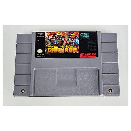 Total Carnage , Super Nintendo, Cartucho Original (Usado)