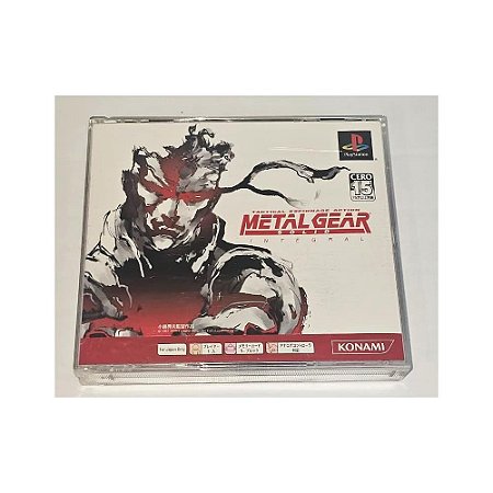 Metal Gear Solid: Integral , Original PS1 Japonês  (Usado)