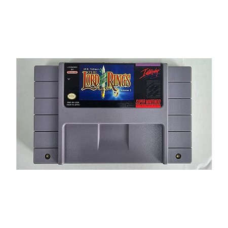 J.R.R. Tolkien's The Lord of the Rings, Volume 1 , Super Nintendo, Cartucho Original (Usado)