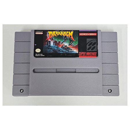 Drakkhen  , Super Nintendo, Cartucho Original (Usado)