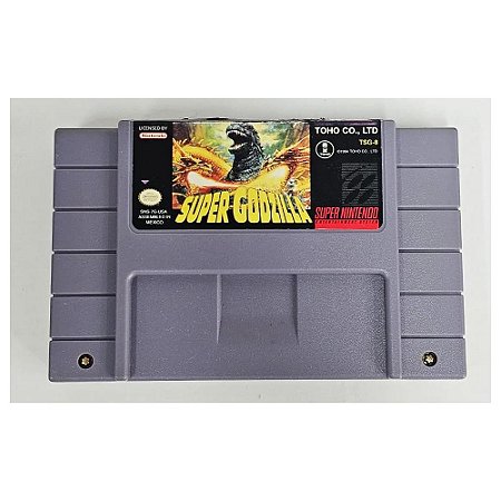Super Godzilla , Super Nintendo, Cartucho Original (Usado)