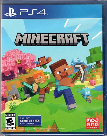 Minecraft - PS4 (Mídia Física) - Novo, Lacrado