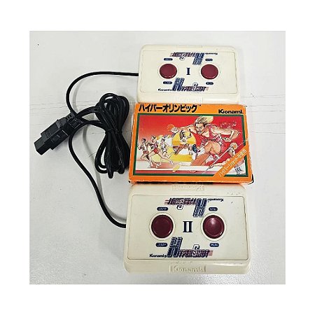 Hyper Olympic com 1 controle, Famicon, Japonês (Usado)