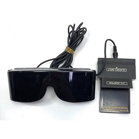 Óculos 3D, para Master System, Original Sega (Usado)