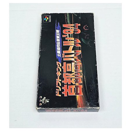 Drift King '94: Shutokou Battle , Super Famicom Japonês Original com caixa (Usado)