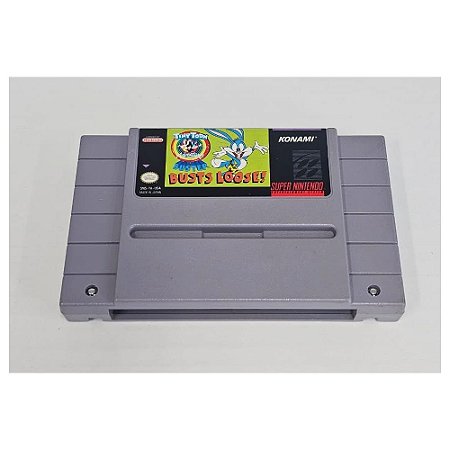 Tiny Toon Adventures: Buster, Super Nintendo, Snes, Cartucho Original (Usado)