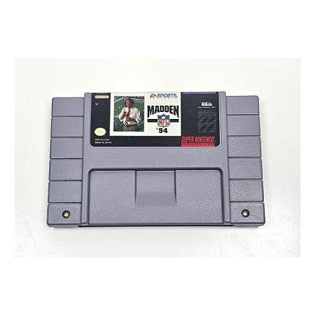 Madden NFL '94 , Super Nintendo, Snes, Cartucho Original (Usado)