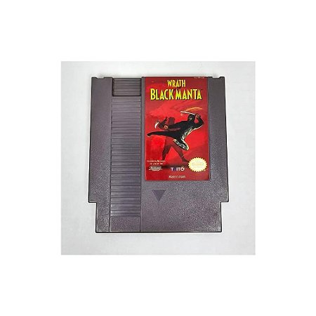 Wrath of the Black Manta, Nes Nintendinho, Americano, Original (Usado)