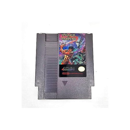 Wizards & Warriors, Nes Nintendinho, Americano, Original (Usado)