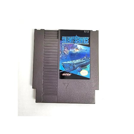Silent Service, Nes Nintendinho, Americano, Original (Usado)