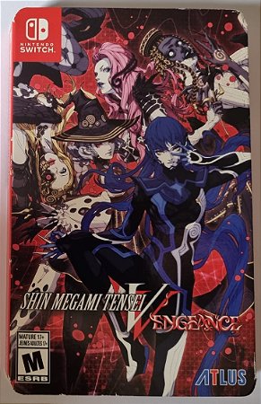 Shin Megami Tensei V Vengeance (Steelbook) - Switch (Mídia Física) - USADO