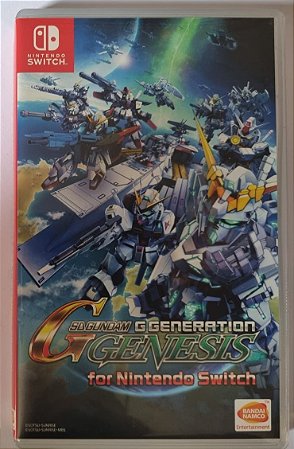 SD Gundam G Generation Genesis - Switch (Mídia Física) - USADO