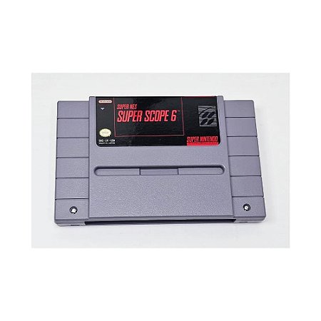 Super Nes Super Scope 6, Super Nintendo, Snes, Cartucho Original (Usado)