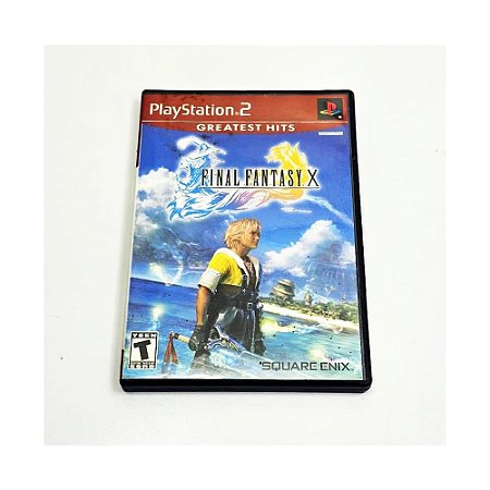 Final Fantasy X , PS2 Japonês Original (Mídia Física) - Usado