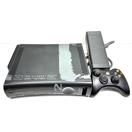 Console Xbox 360 Edição especial Call of Dury MW2, 1 Controle, Original, Microsoft (Usado)