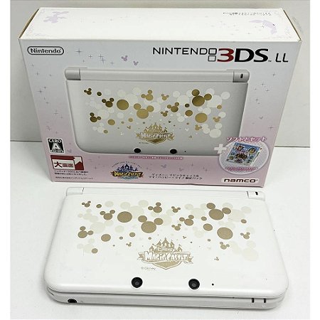 Nintendo 3DS XL (LL), Edição Disney Magic Castle, Na Caixa Seriado, Original Nintendo (Usado)