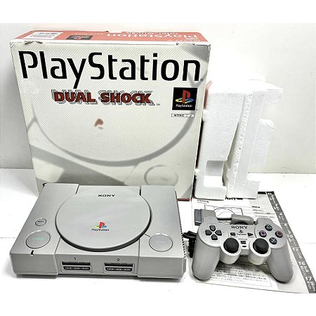 PlayStation 1, Na Caixa Seriado, 1 Controle, Modelo SCPH-7000, PS1, (Usado)