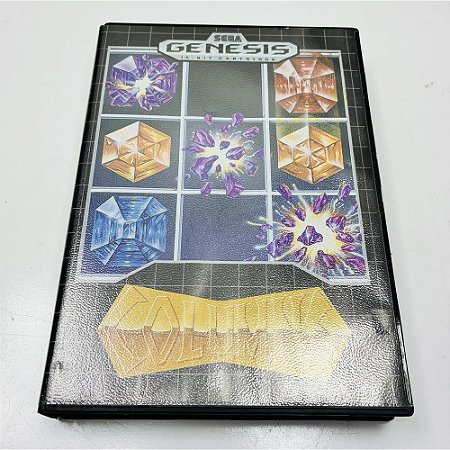 Columns, Mega Drive Genesis,Sega, Original com Caixa (Usado)