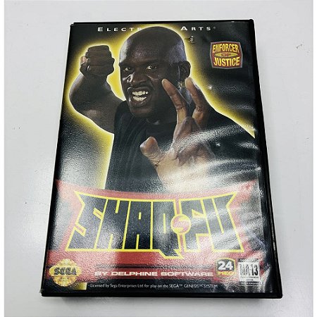 Shaq Fu Sega, Mega Drive Genesis,Sega, Original com Caixa (Usado)