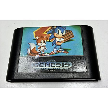 Sonic 2, Mega Drive Genesis,Sega, Original (Usado)