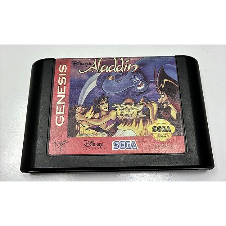 Aladdin, Mega Drive Genesis,Sega, Original (Usado)