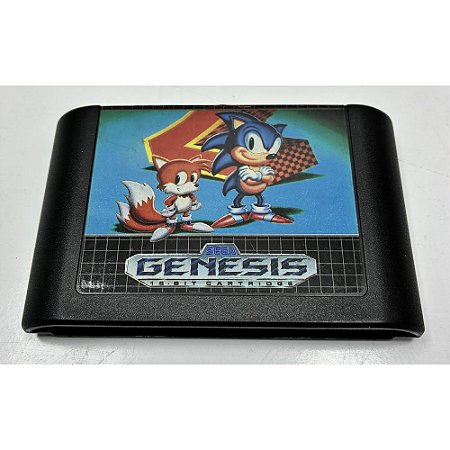 Sonic 2, Mega Drive Genesis,Sega, Original (Usado)