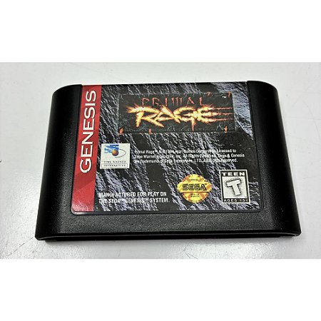 Primal Rage, Mega Drive Genesis,Sega, Original (Usado)