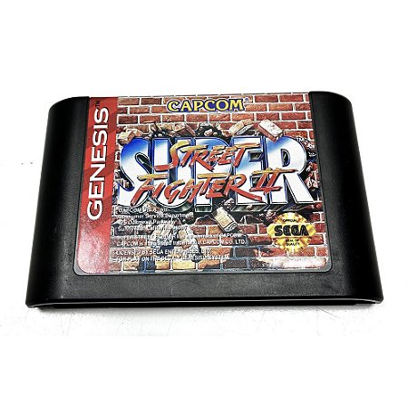 Super Street Fighter 2, Mega Drive Genesis,Sega, Original (Usado)