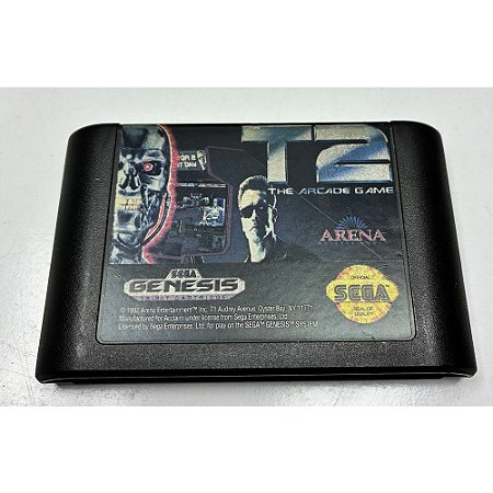 T2 The Arcade, Mega Drive Genesis,Sega, Original (Usado)
