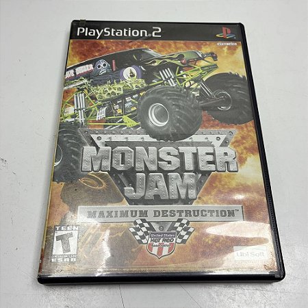 Monster Jam Maximum Destruction, PS2 Original Americano (Usado)
